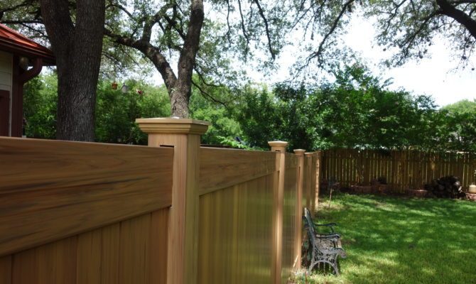 horizontal wood fence san antonio