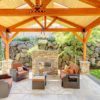 backyard wood gazebo