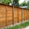 horizontal wood residential fence san antonio