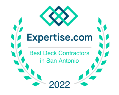Expertise 2022 award badge for Best Deck Contractors in San Antonio transparent