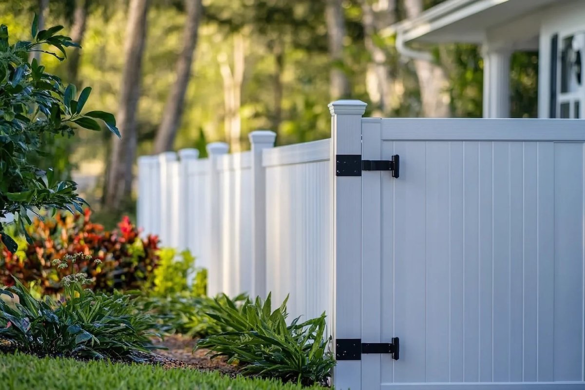 vinyl pvc fence Alamo