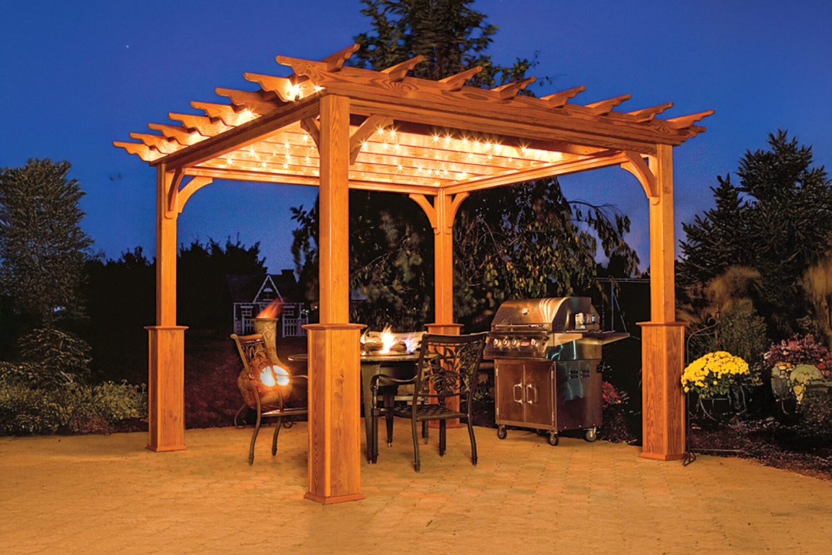 pergolas in Elmendorf