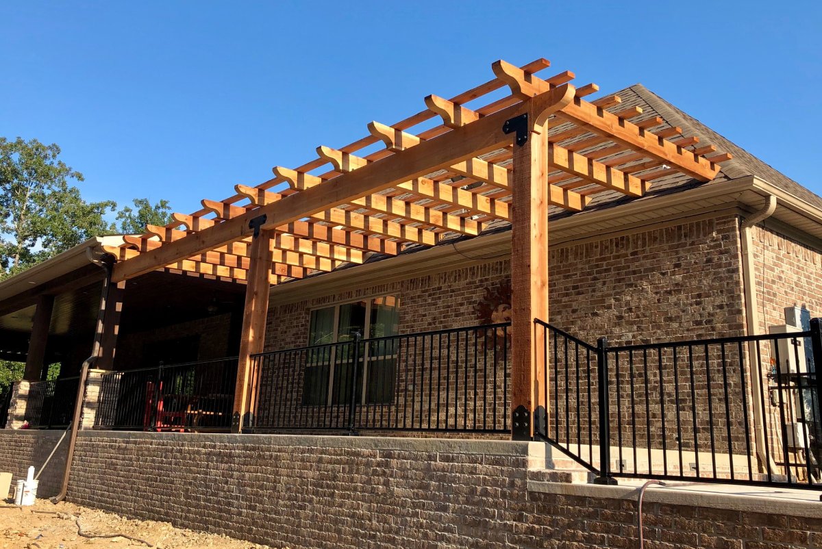 pergolas in Hill Country Village