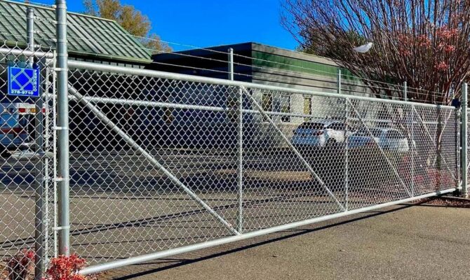 China Grove security fencing