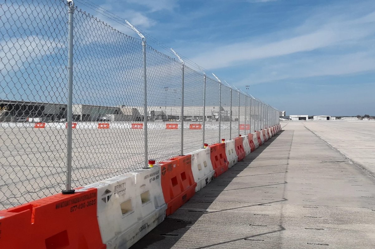 security fencing in Fort Sam Houston