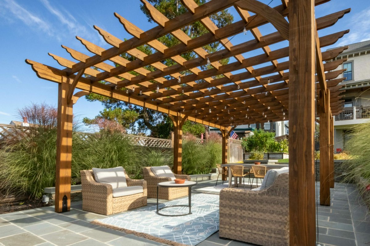 pergolas in Hollywood Park FL